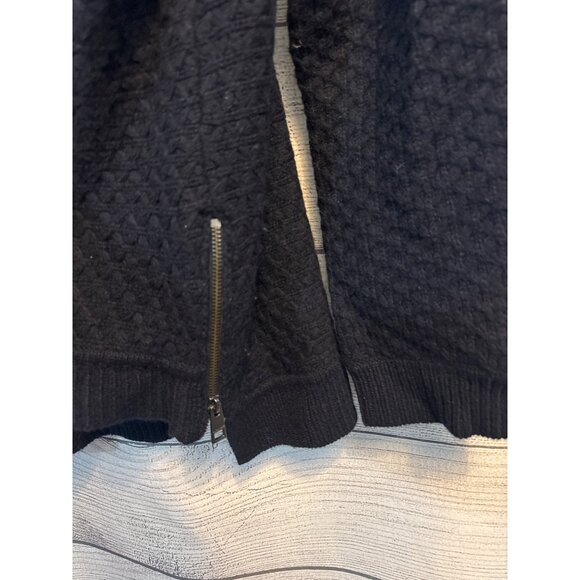 Zadig & Voltaire Cashmere Side Zip Turtleneck Sweater Size XS - Picture 2 of 5